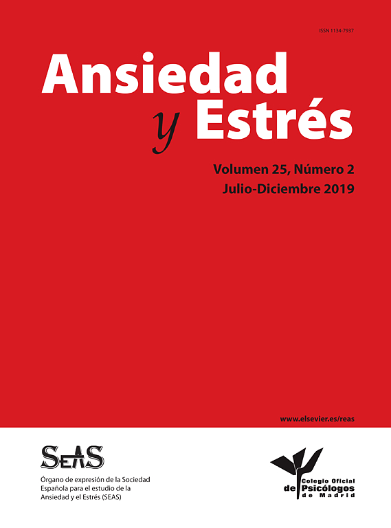 Go to journal home page - Ansiedad y Estrés